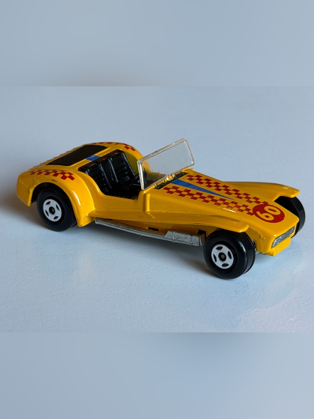 Vintage Matchbox Superfast No. 60 Lotus Super Seven 1971 Lesney England